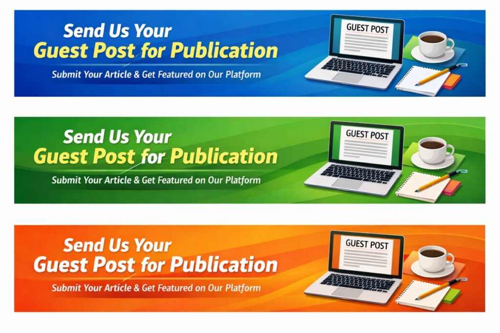 Submit a Guest Post With Us